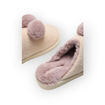 Picture of SLIPPERS - BEIGE WITH POMPOM